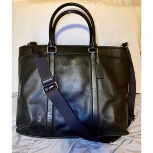 Coach Leather Perry Business Tote